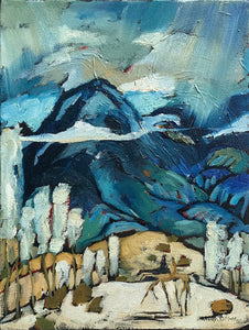Taos Mountain by Arlene LaDell Hayes