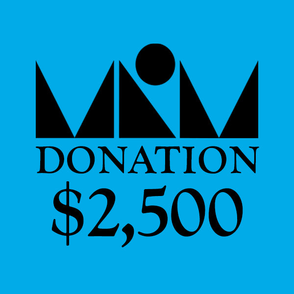 Donate: $2,500