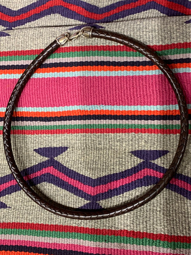 Necklace by Cordon Y Cuero of Taos