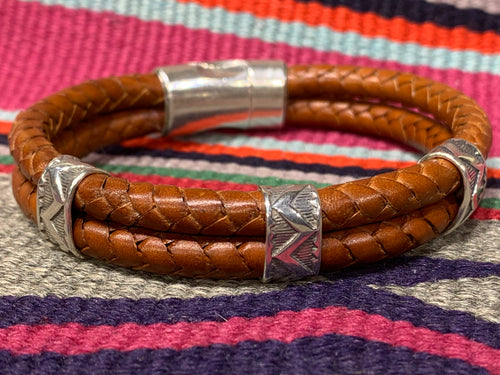 Bracelet by Cordon Y Cuero of Taos