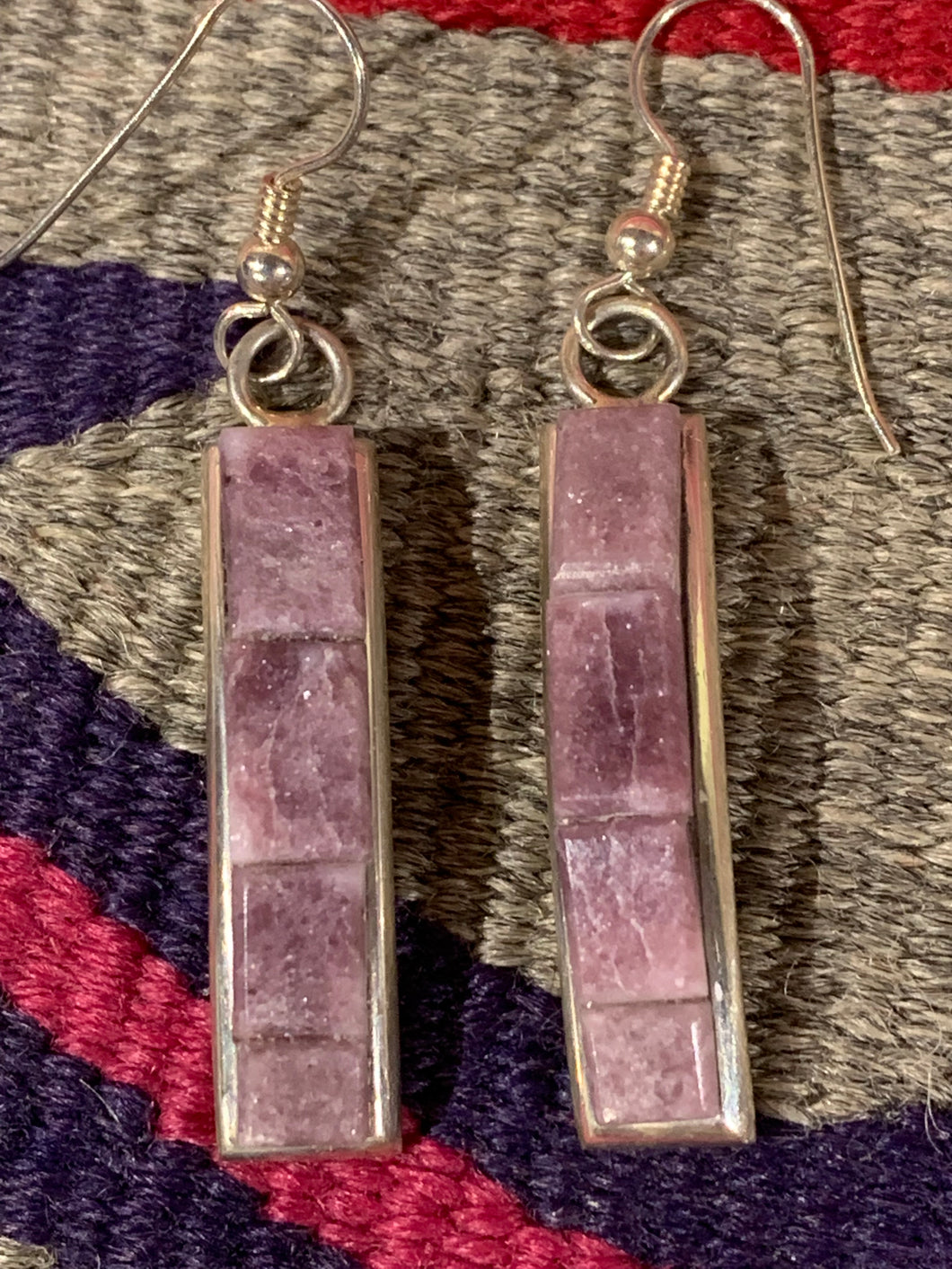 Petalite Earrings by the Dukepoo's