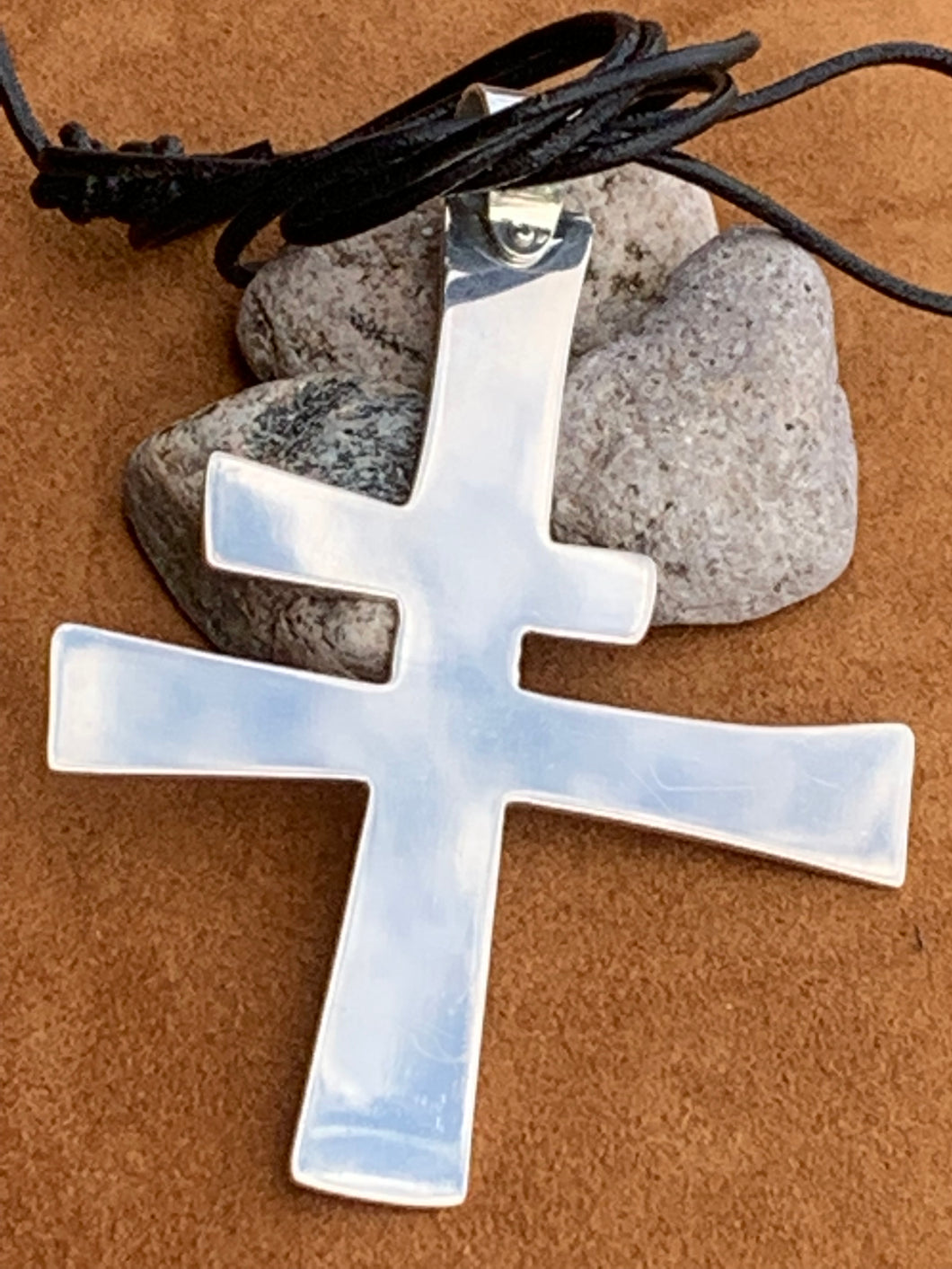 Felipe Cross Pendant by David Anderson of Taos