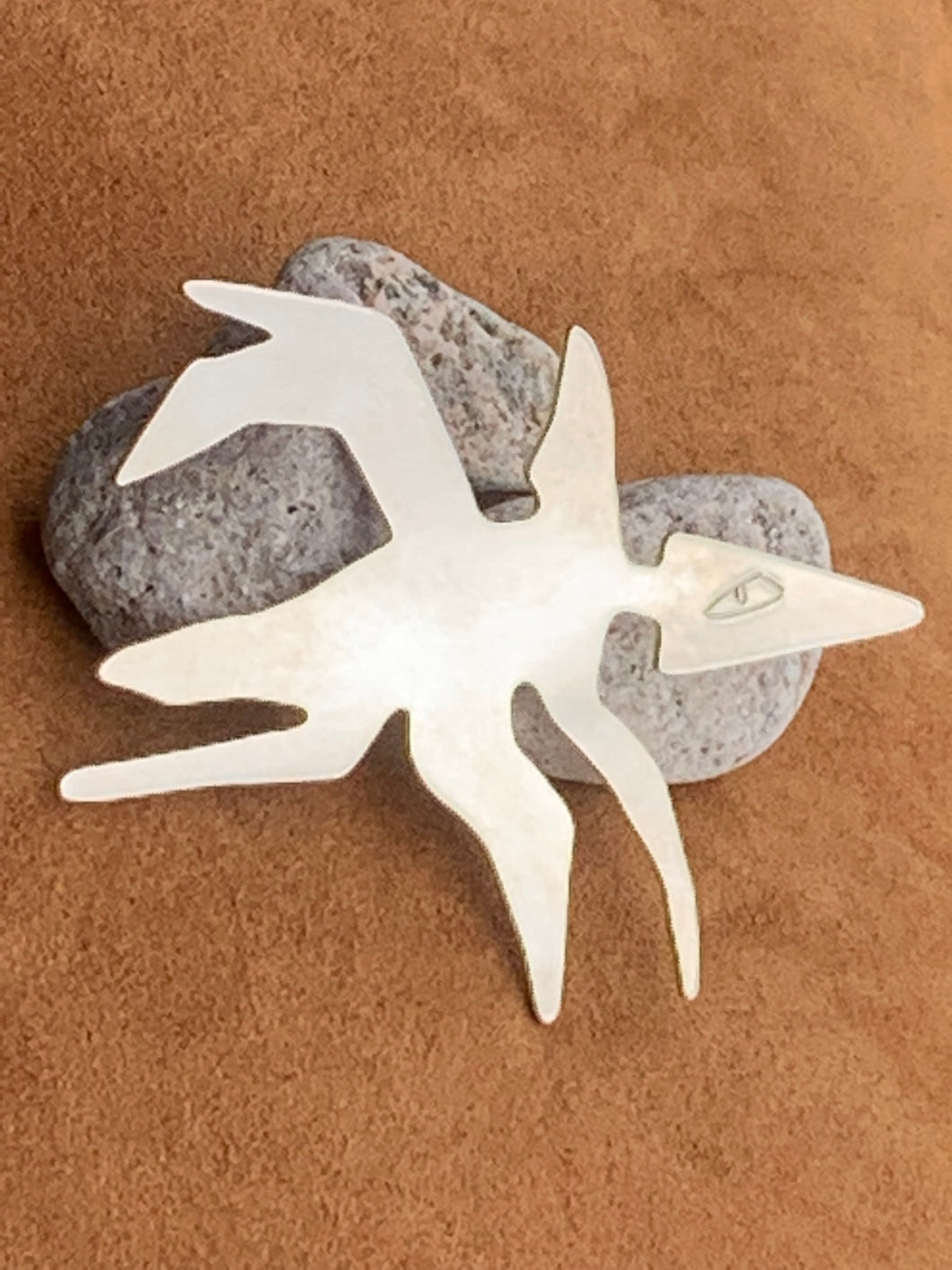 Regulus Running Star Pin by David Anderson of Taos