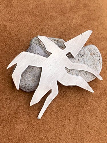 Regulus Running Star Pin by David Anderson of Taos