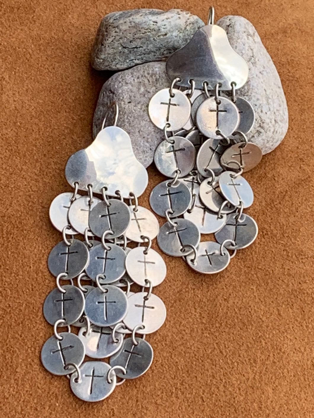 Shimmering Moon Earrings