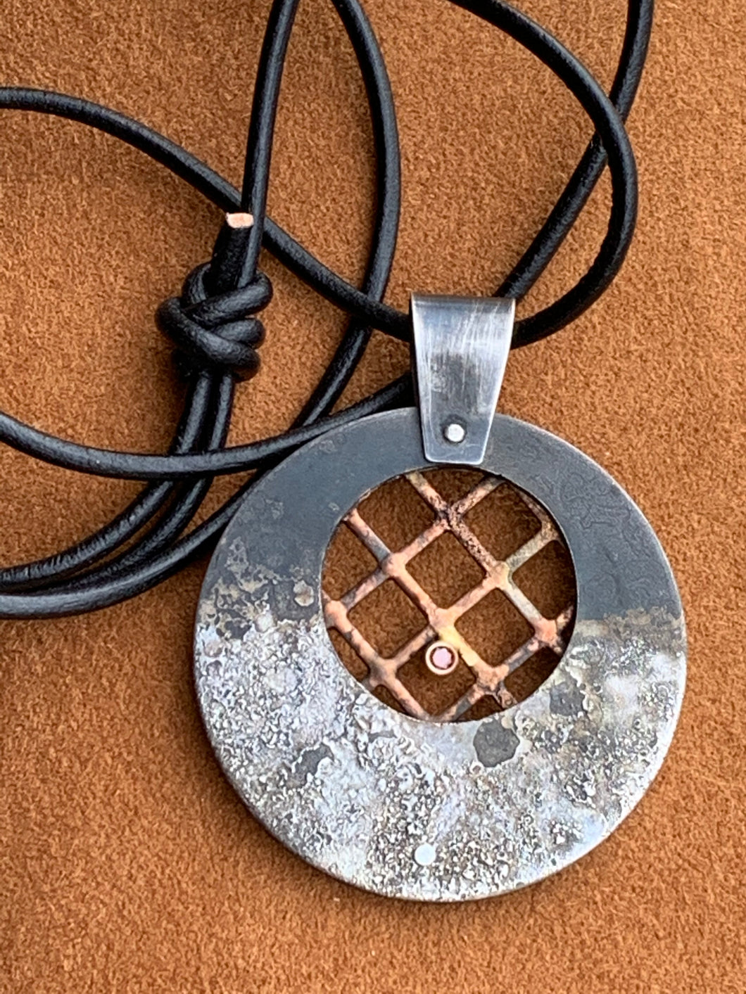 Cloister Pendant by Taos Jeweler, Gail Golden