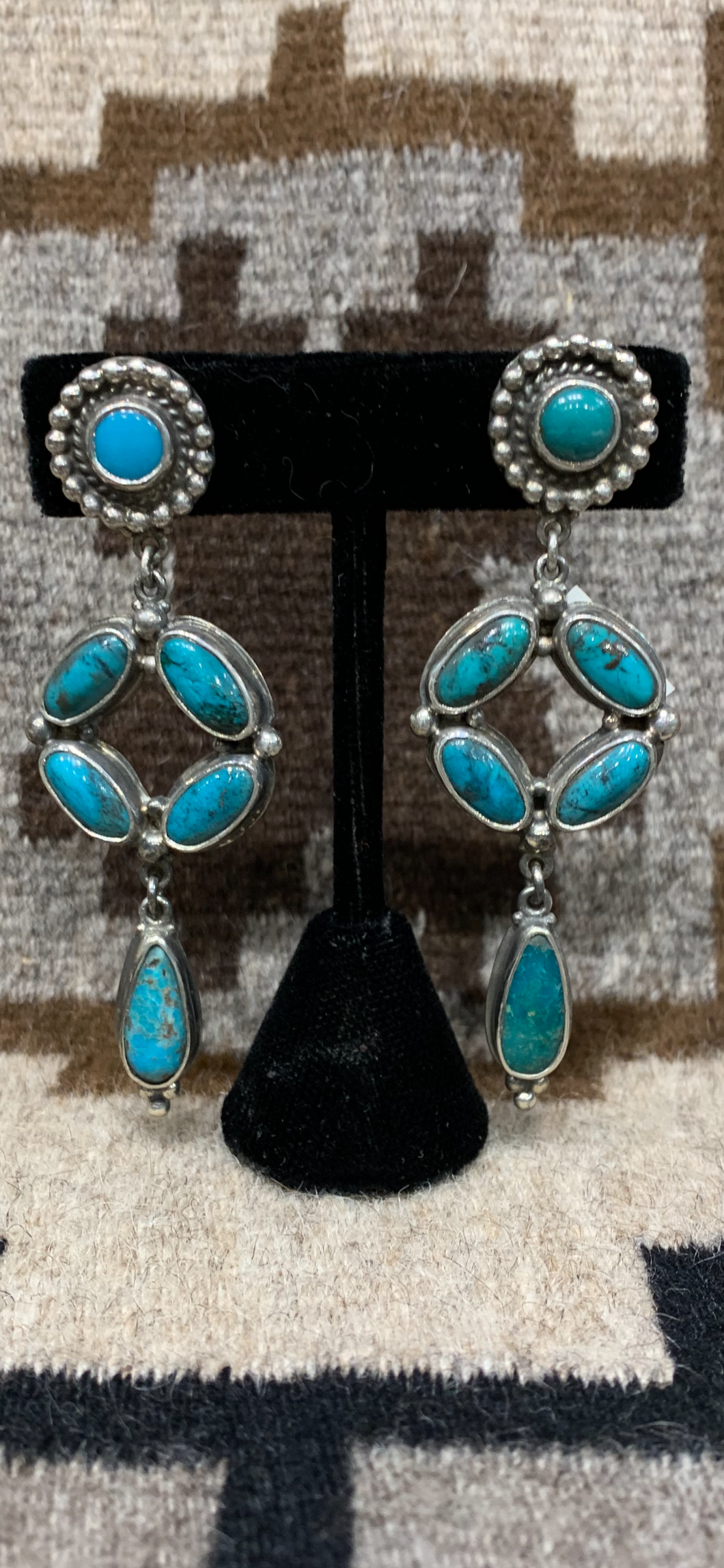Turquoise Earrings by Ron Wesley