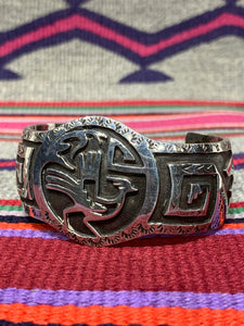 Silver Bracelet with Bird Motif